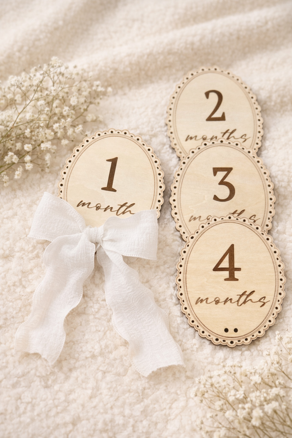Vintage Heirloom Milestone Discs