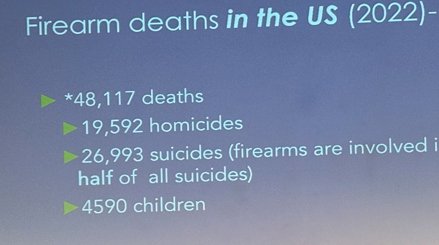 “Educating teens to prevent firearm injuries”