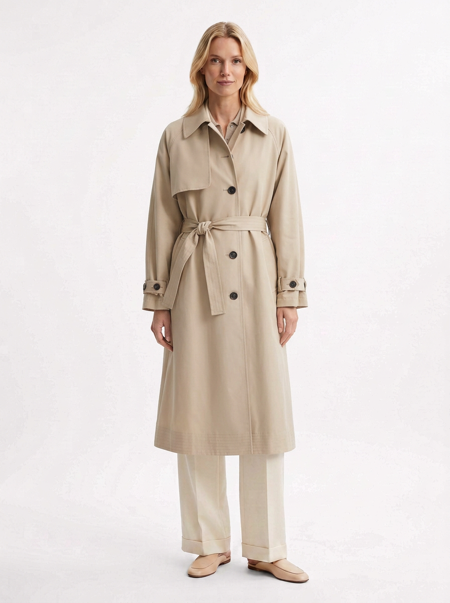 Freya Classic Beige Trench Coat