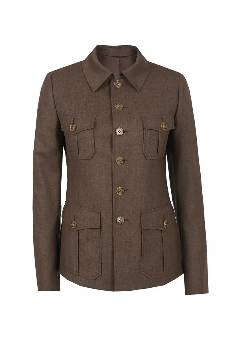 Anne Sophie Wool/Linen Jacket