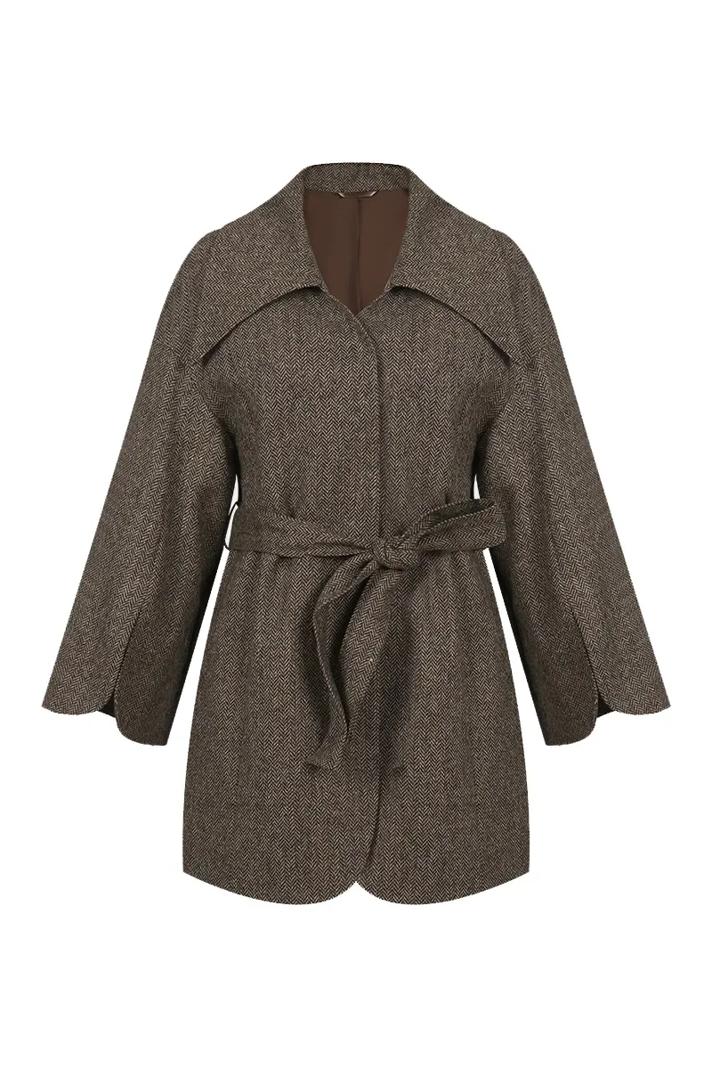 Fleur - Short Oversized Coat