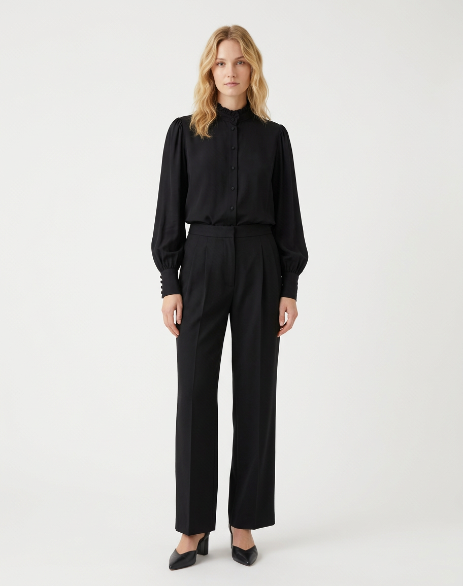 Luna High-Waist Trouser