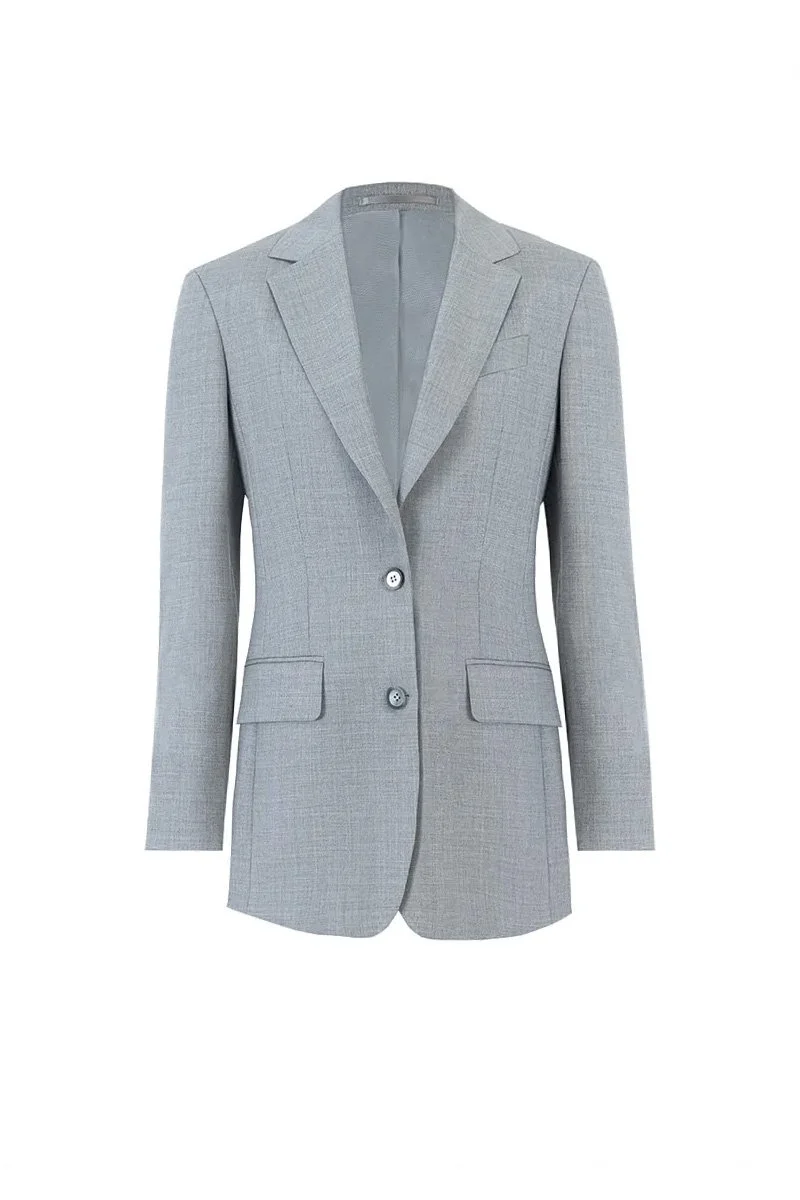 100%Wool - Light Gray