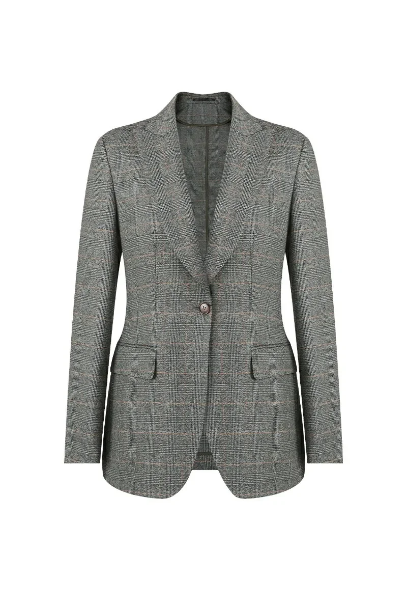 100%Wool - Blackish Green
Plaid