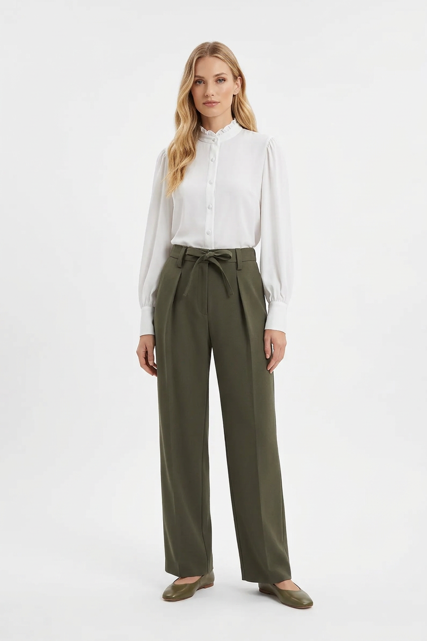 Charlotte Wool Trouser