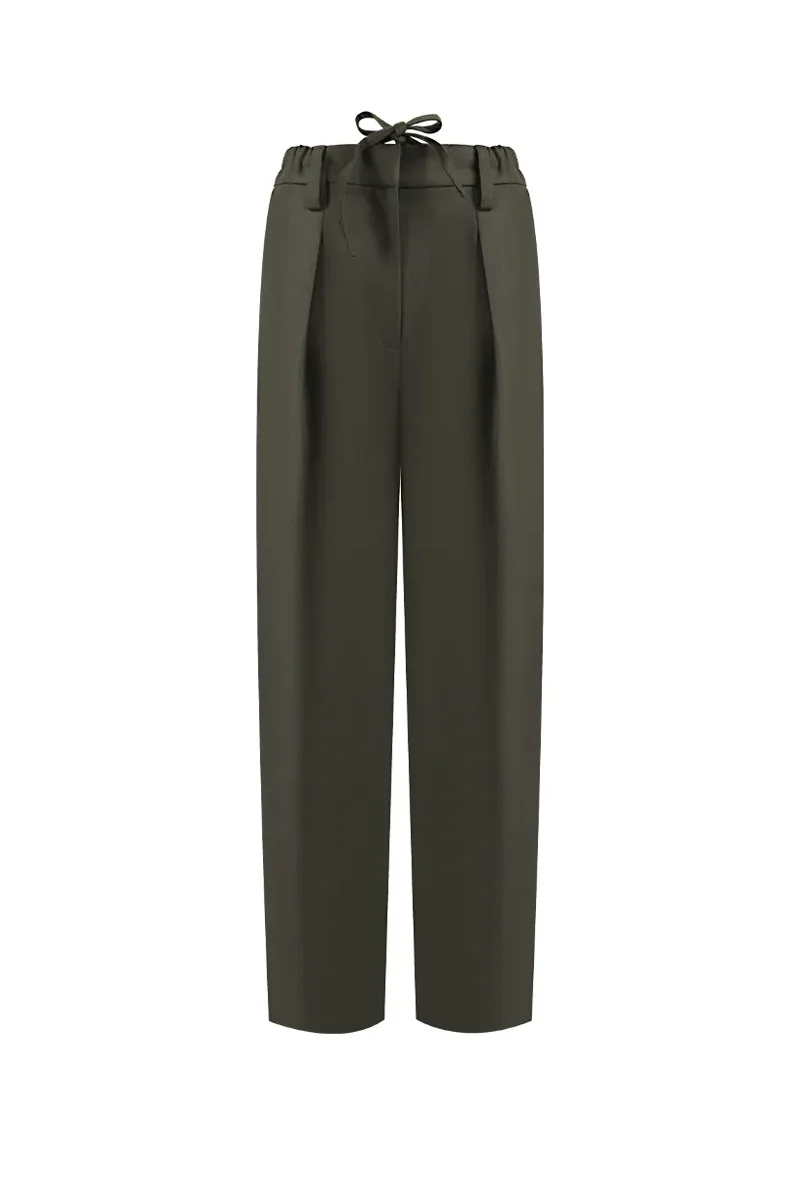 Rose Wool Trouser