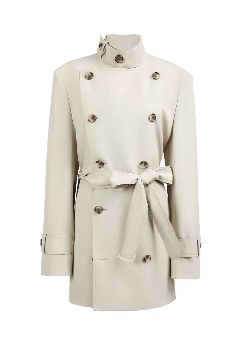 Amélie - Cropped Trench Coat