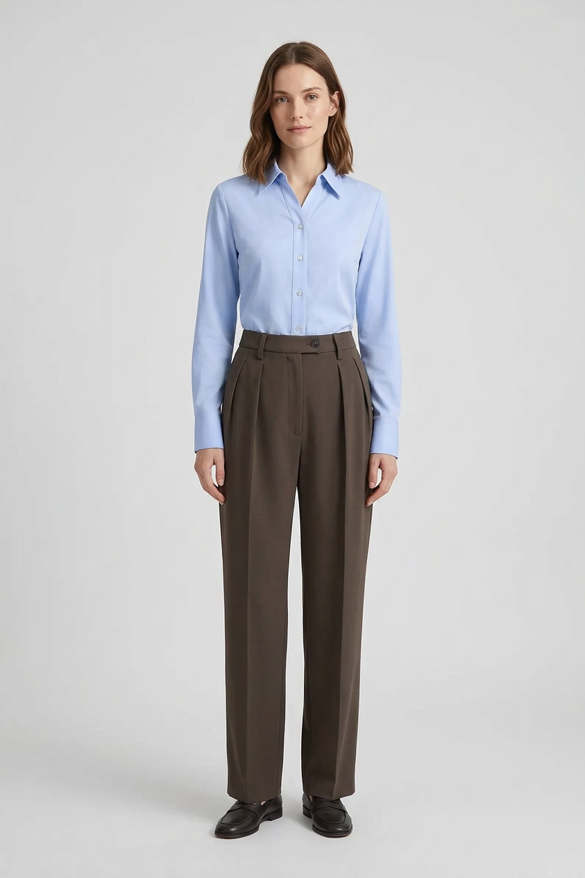 Sabine Cotton Button-Down Shirt