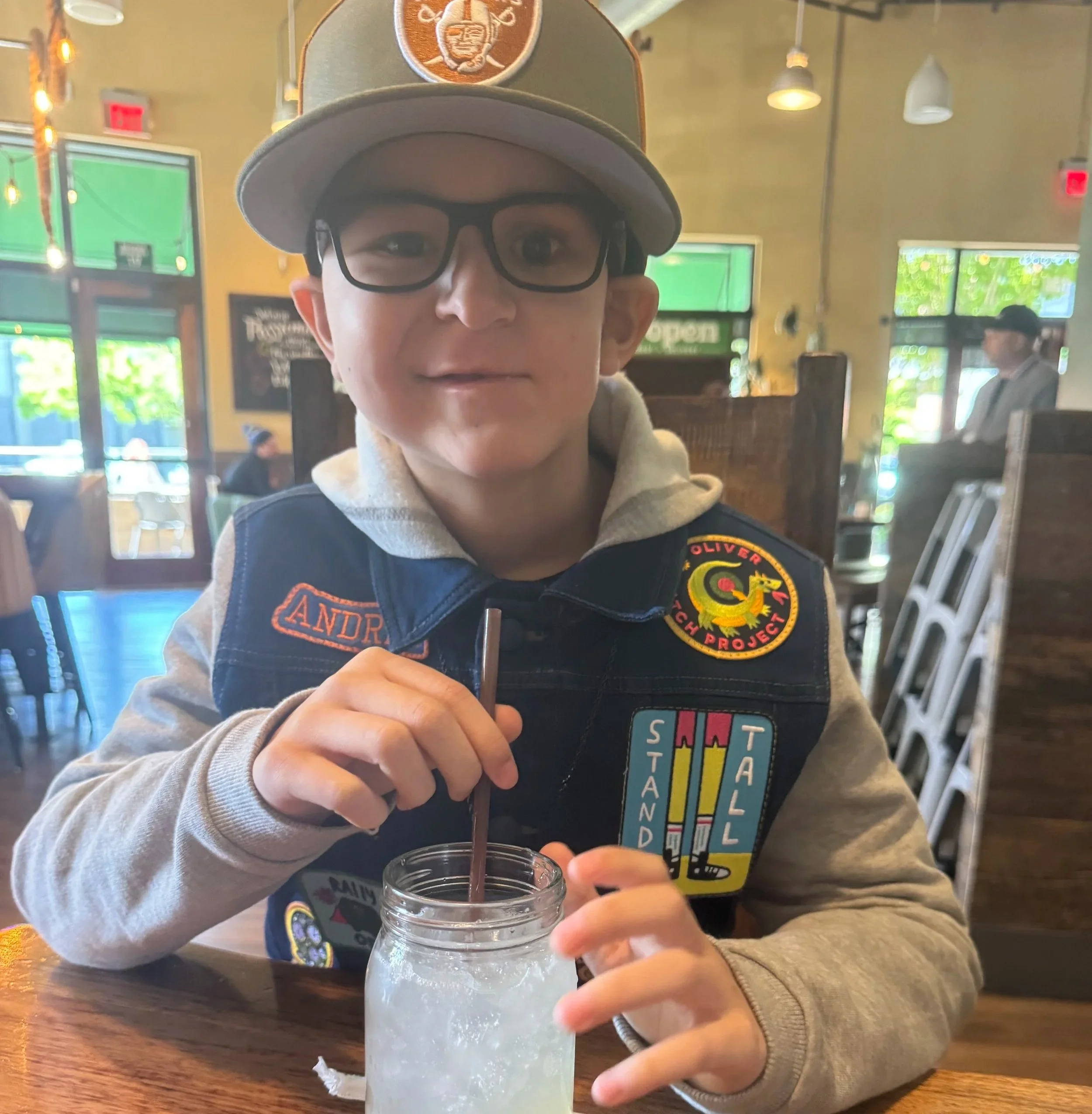 Andrew |  TBD  | Sacramento, CA --  
Andrew’s story began when he was just one year old.  Diagnosed with Stage 4 Rhabdomyosarcoma.  Unfortunately the disease and cure made him lose left eye sight, left hearing, endocrine deficiencies, and Mona-moya d