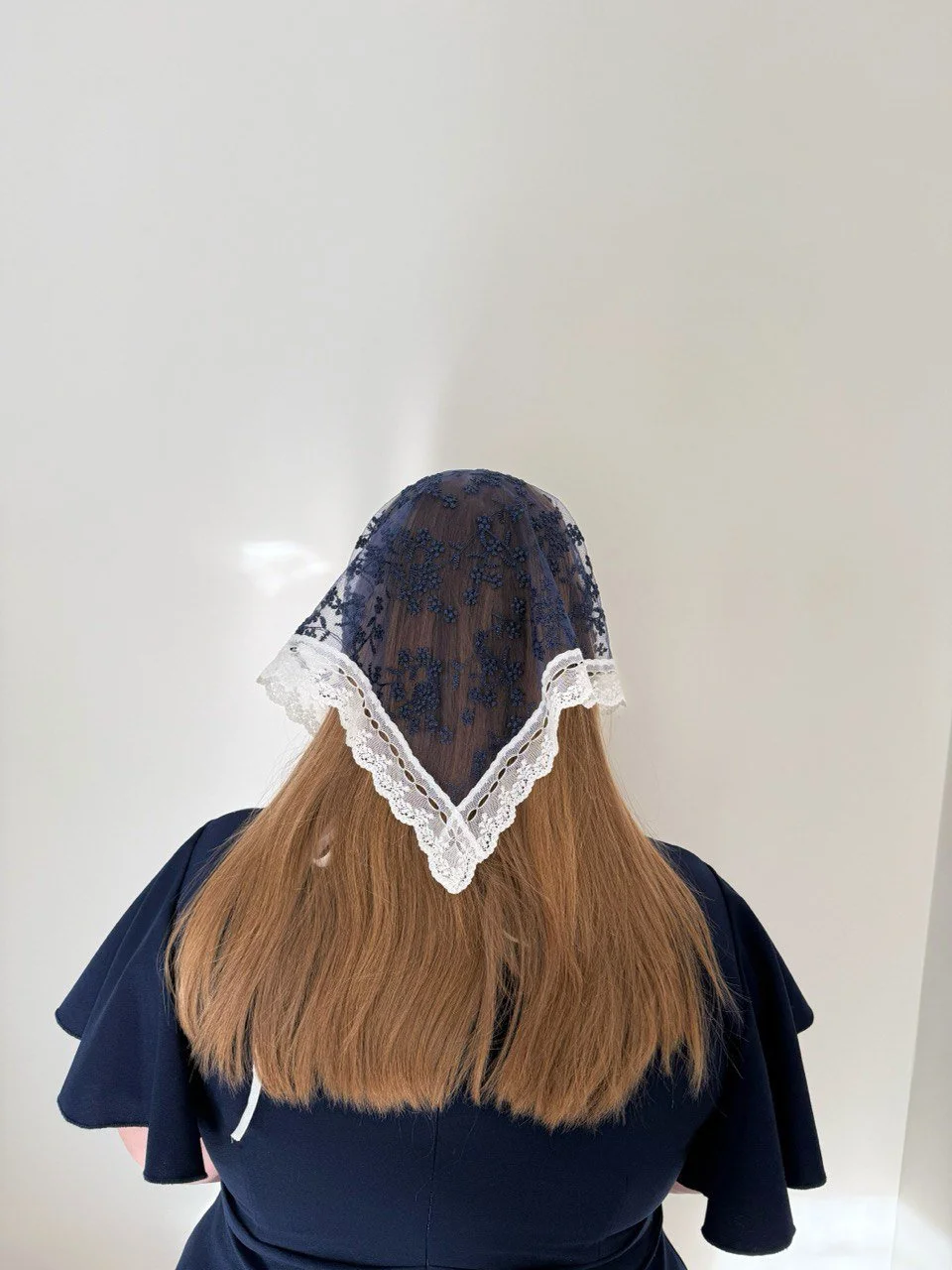 Bandana Veil (Navy) only 1 available