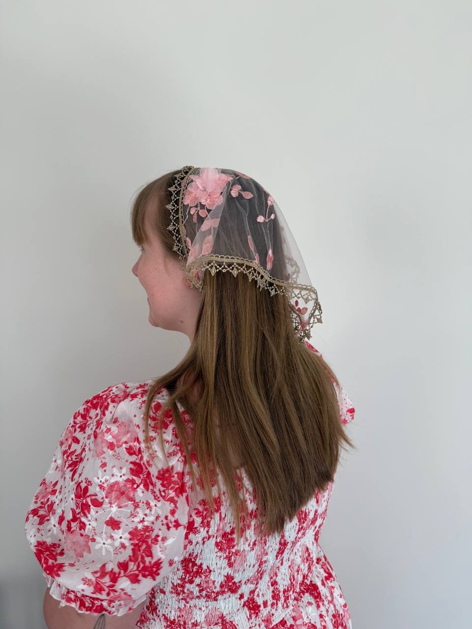 Petals of Promise Bandana Veil