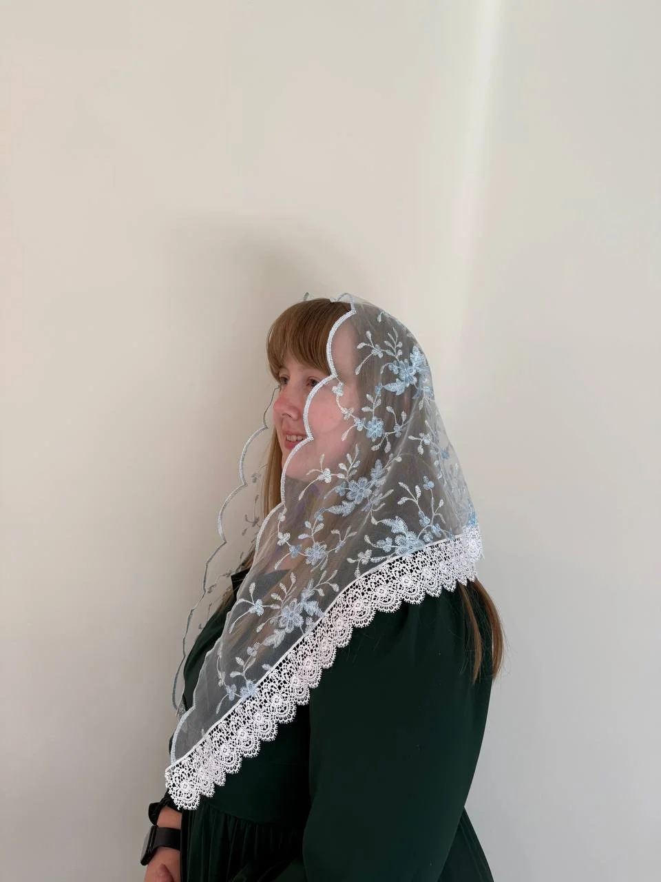 Mary Mother of Jesus Triangle Chapel Veil (only 1 available)