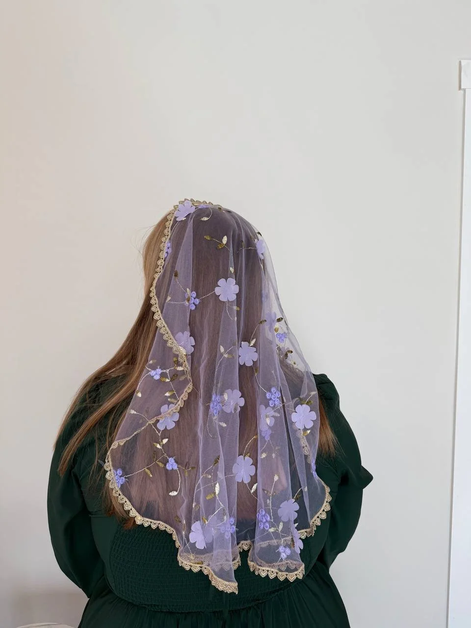 Violet Mercy (Princess Chapel Veil) only 1 available.