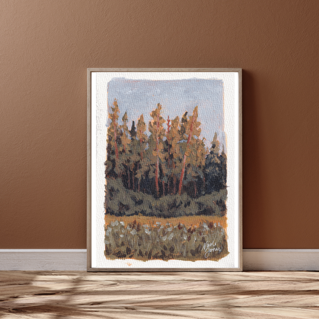 "Ever Green" Print
