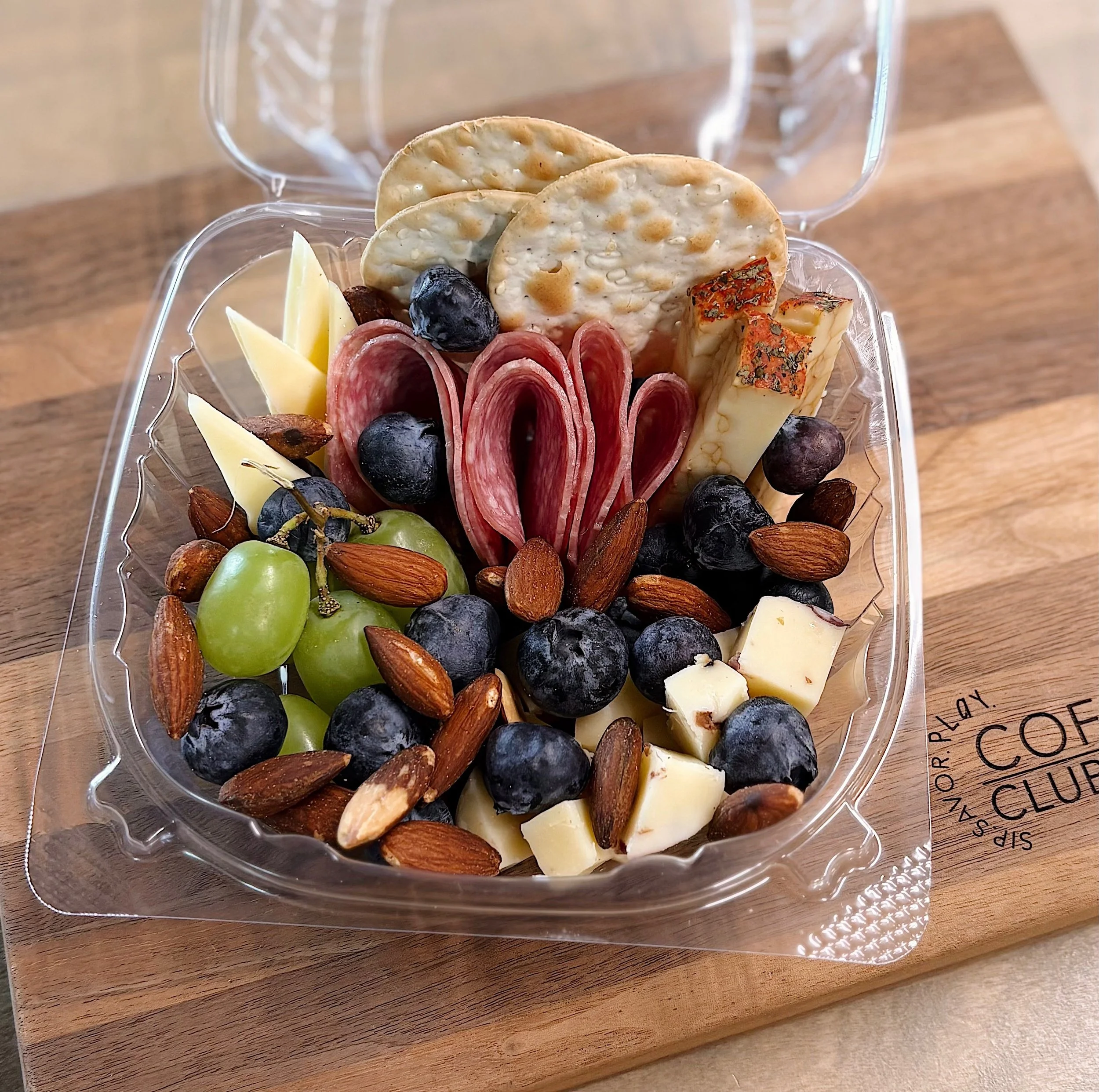 Mini charcuterie board