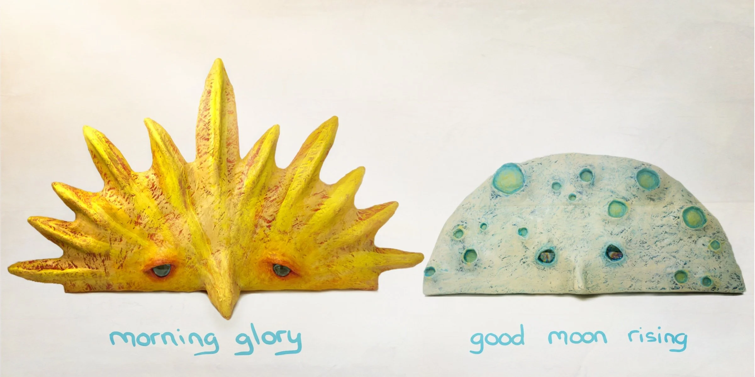 folks, tails, blooms, creepy crawlies, the sun and the moon