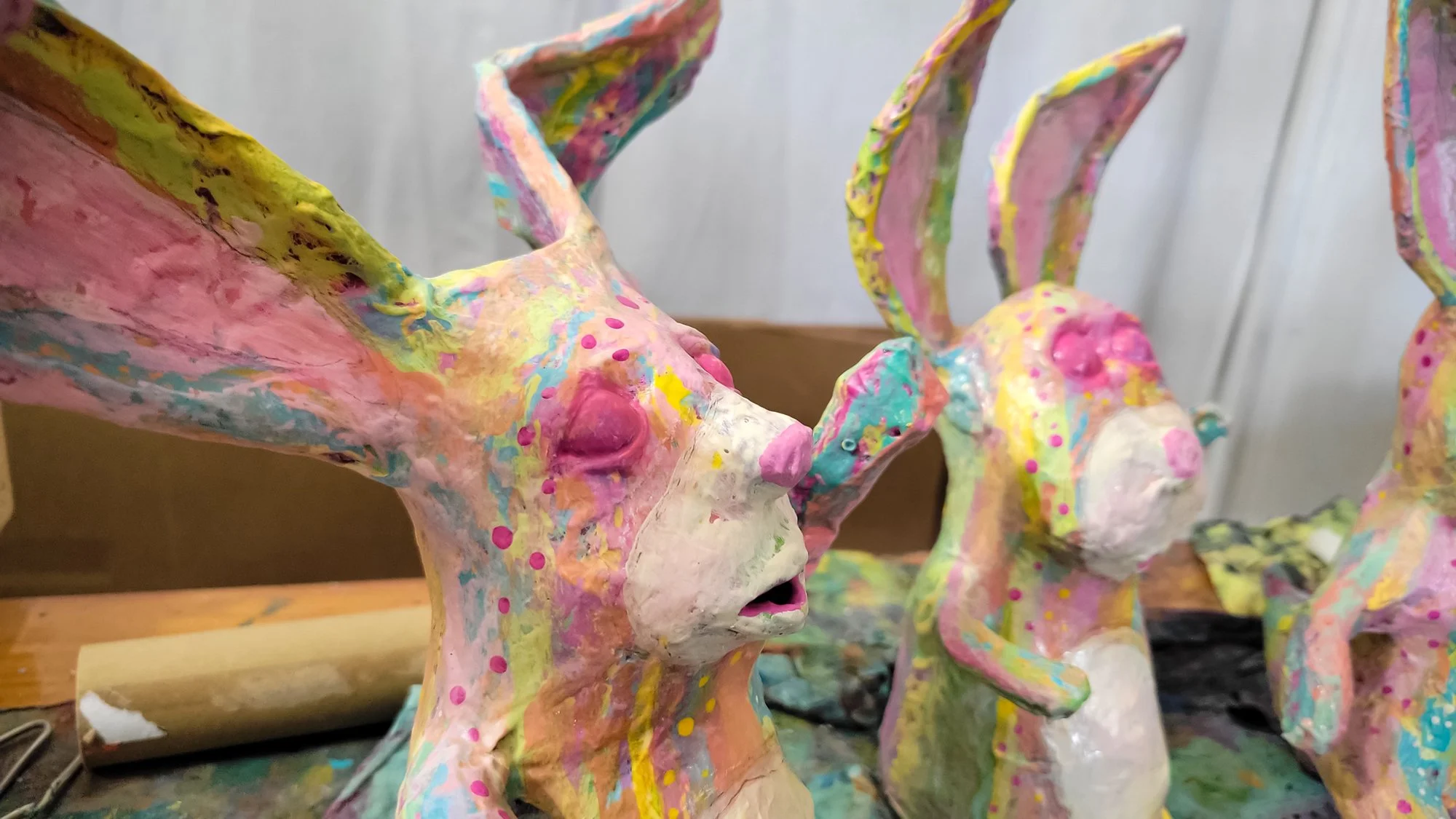 peaches &amp; kreme rabbit collection in the making