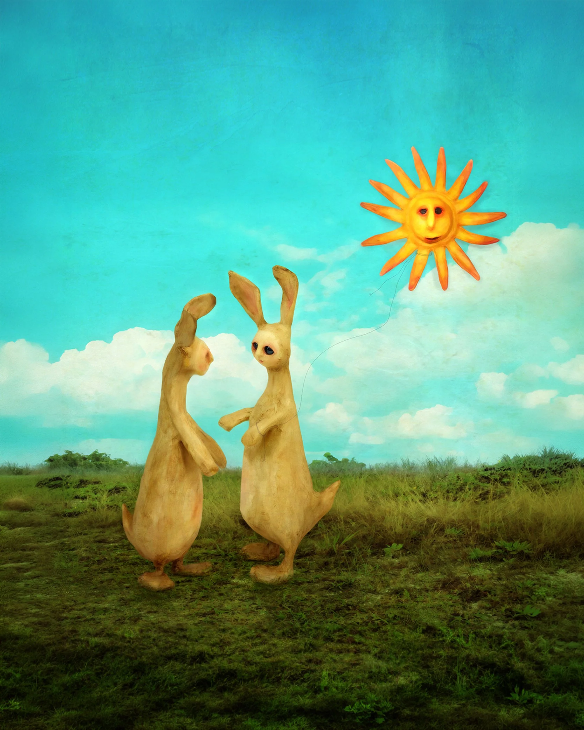 a bobbity & dippity day - art print