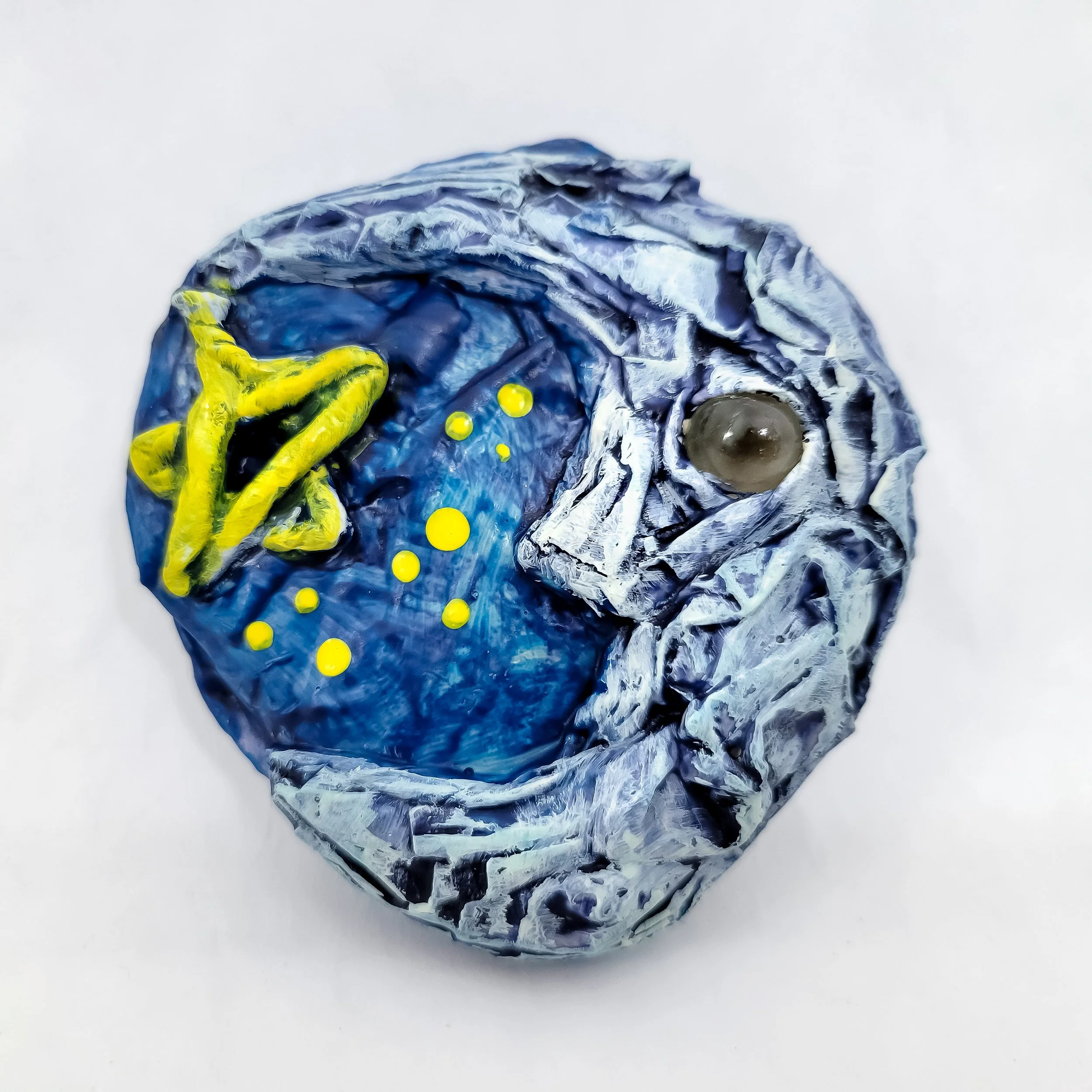 0312 - space exploration (front)
- memento from a moon study uncovered on studio shelf