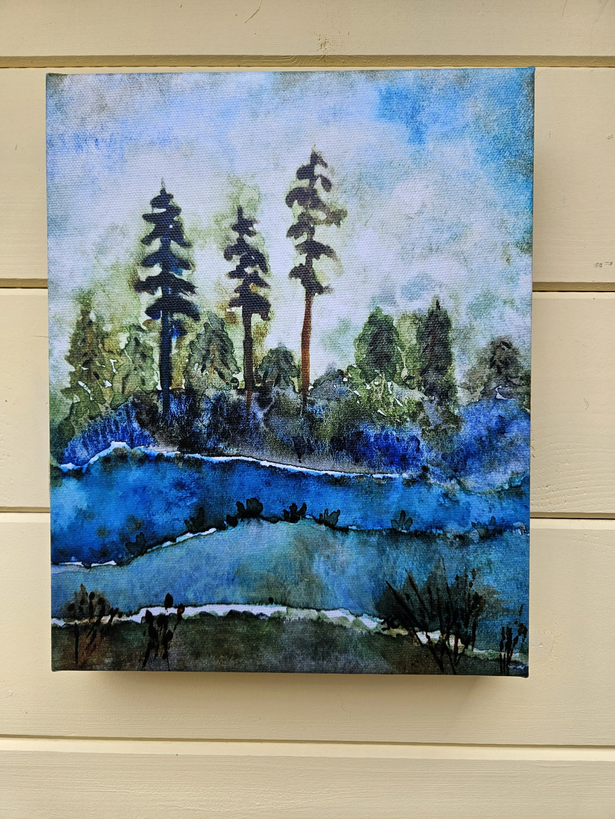 3 Pines - Print on Canvas