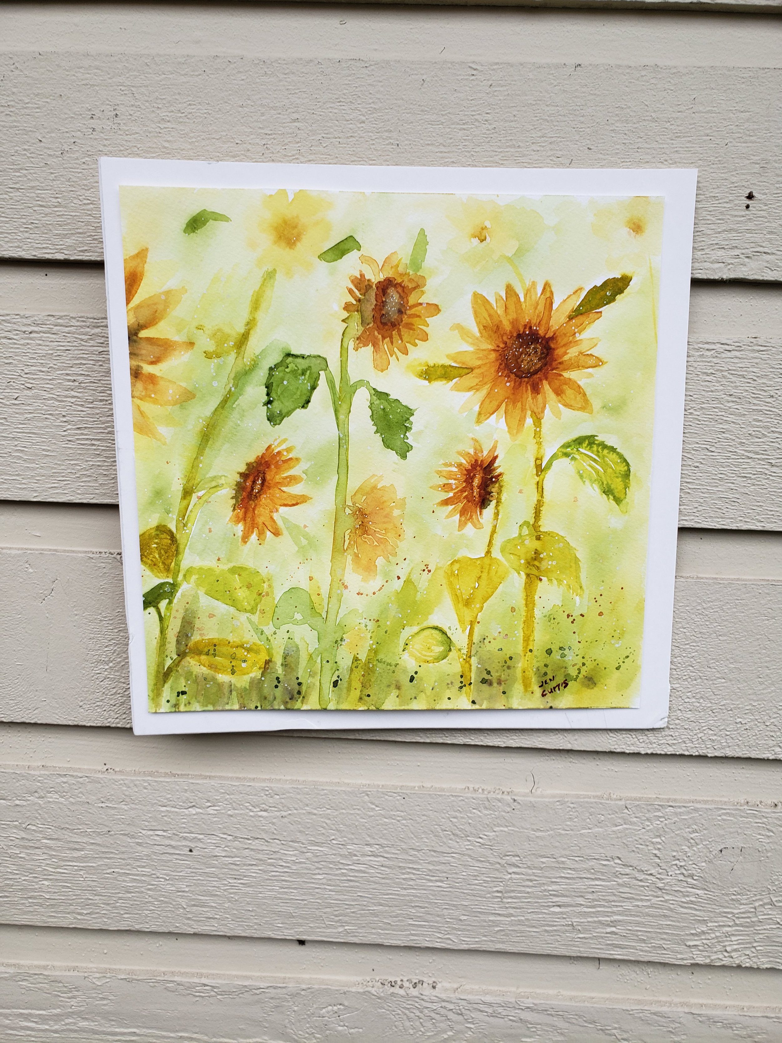 Sunflowers for Ukraine - fundraiser - prints available - donation to Cdn Red Cross for Ukraine