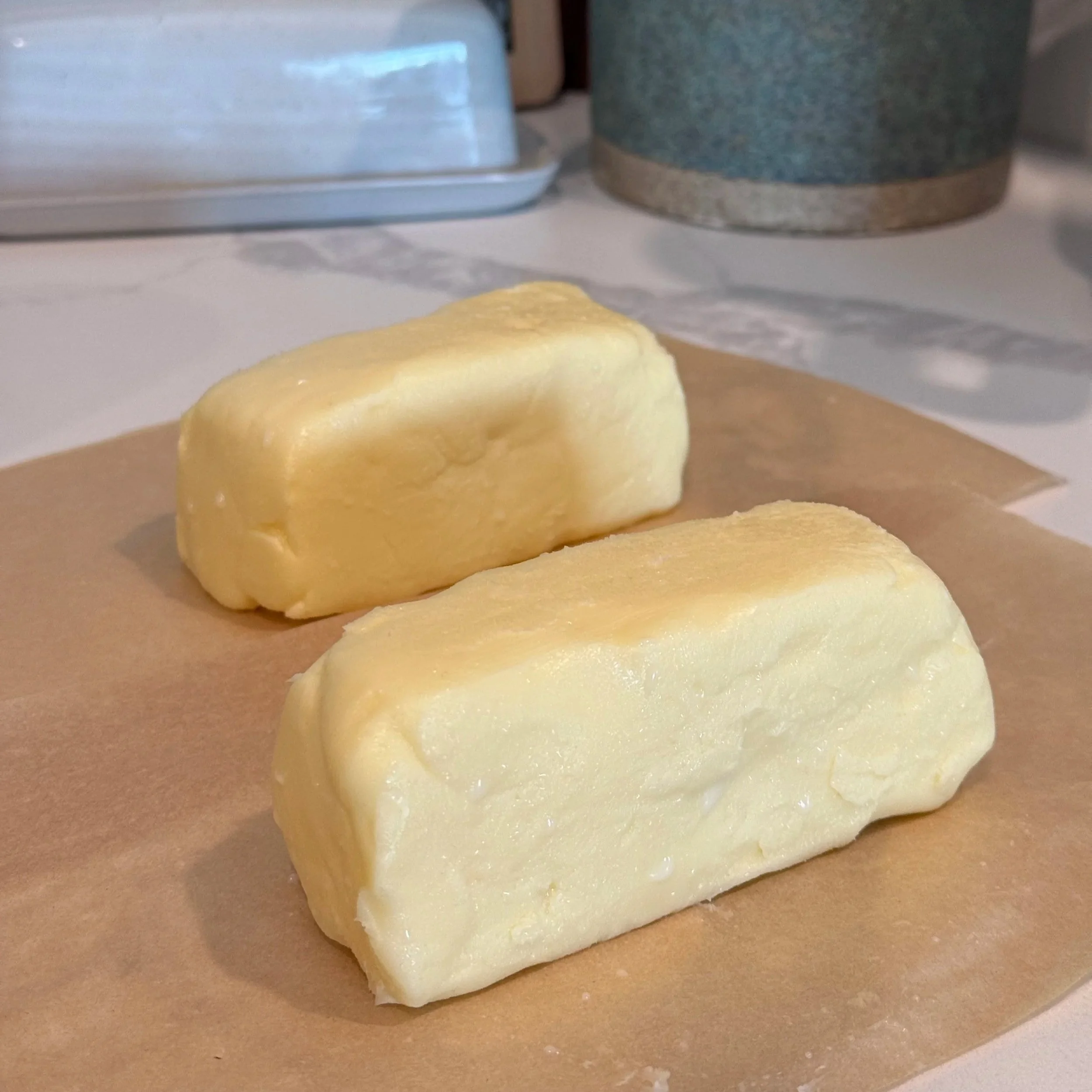 homemade butter