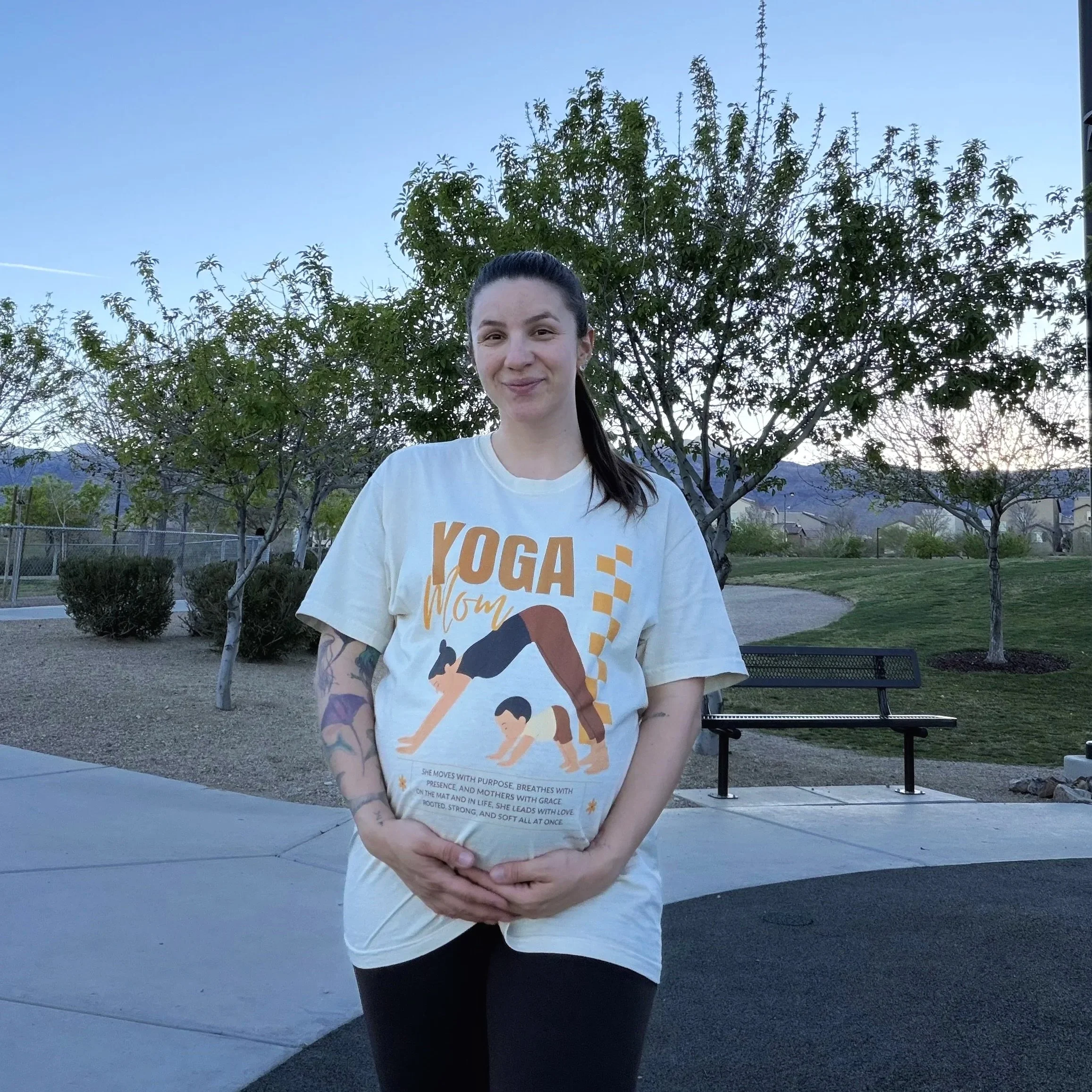 pregnancy friendly tee