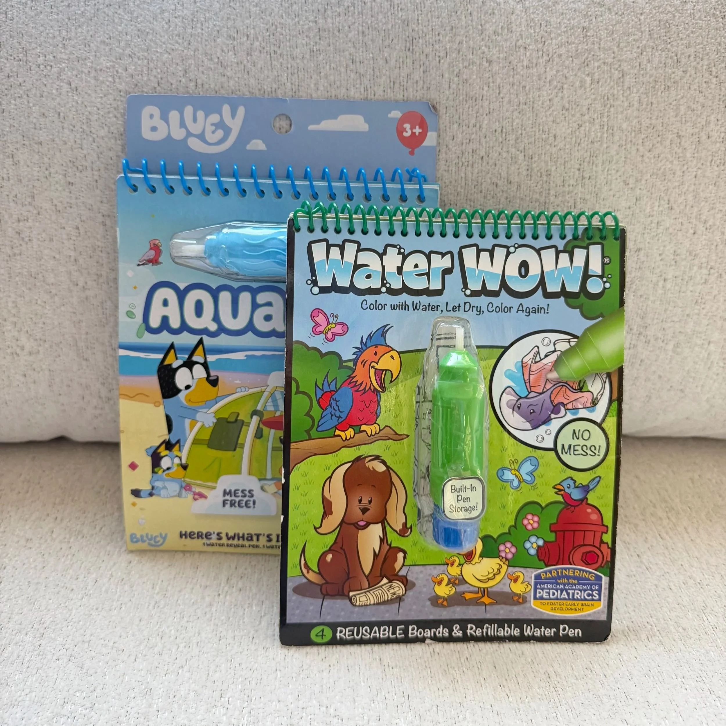 water coloring books - How to Keep Toddlers Entertained on Flights & Road Trips