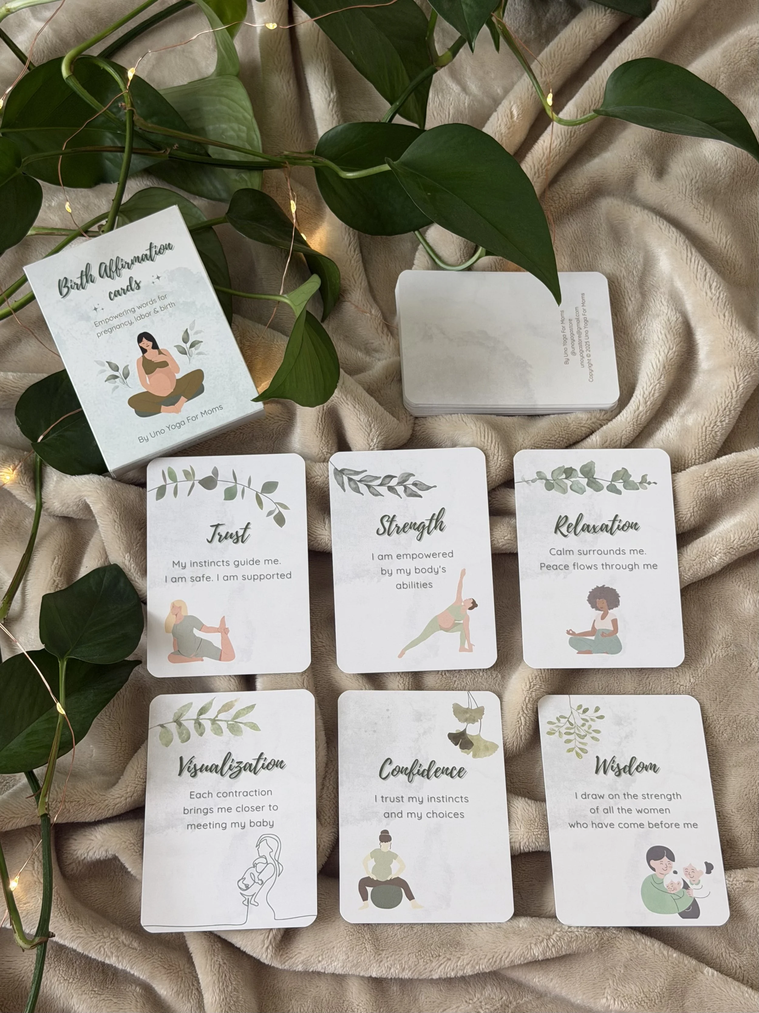 birth affirmation cards for pregnancy