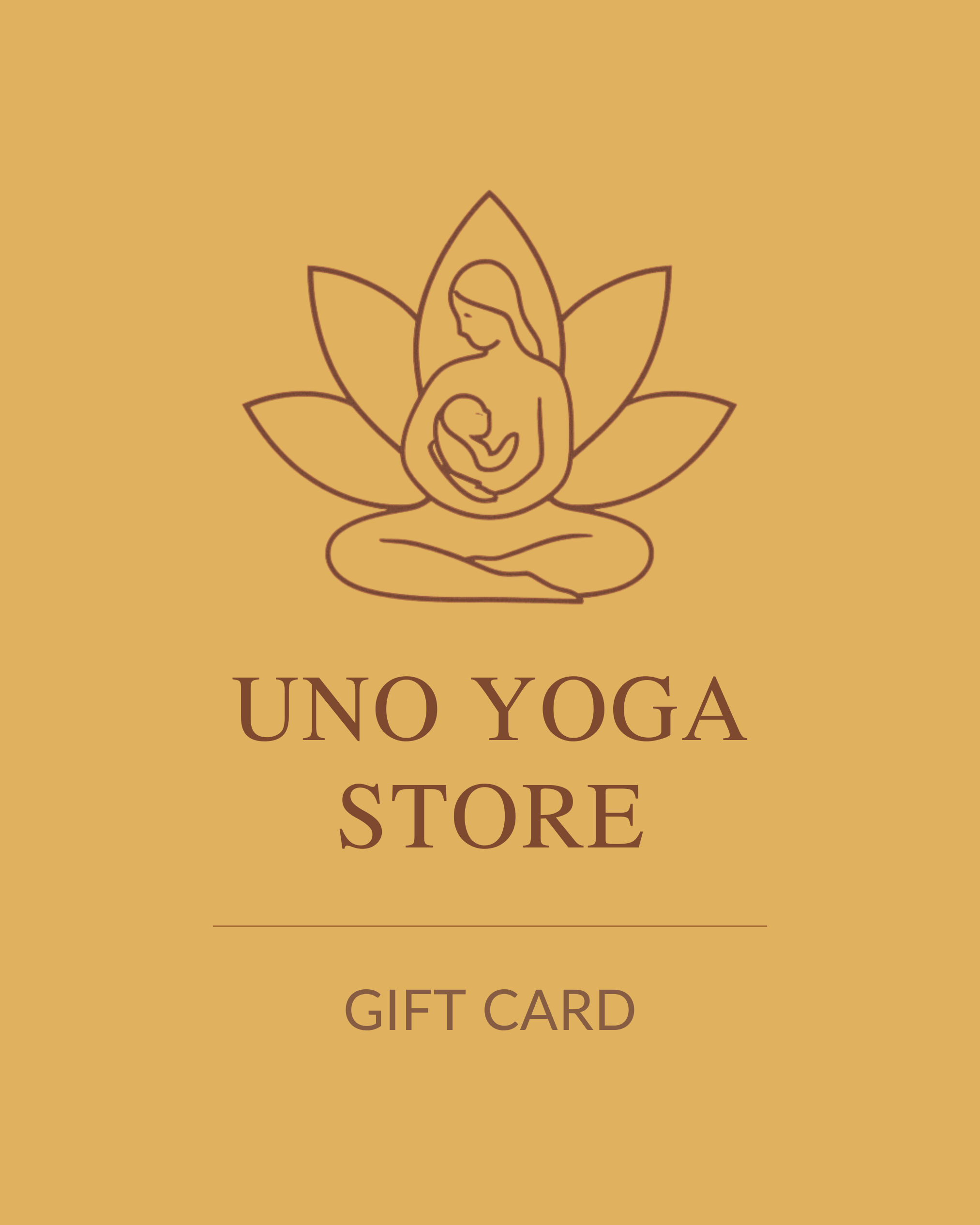 Uno Yoga Store Gift Card