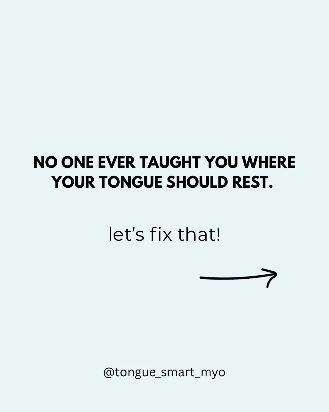 Did anyone ever teach you where your tongue should rest?? (Poll at the bottom)

Swipe to learn what proper tongue posture actually looks like 👆

Want personalized guidance?
👉 comment &ldquo;MYO&rdquo; or head to my bio to book a FREE 15 minute disc
