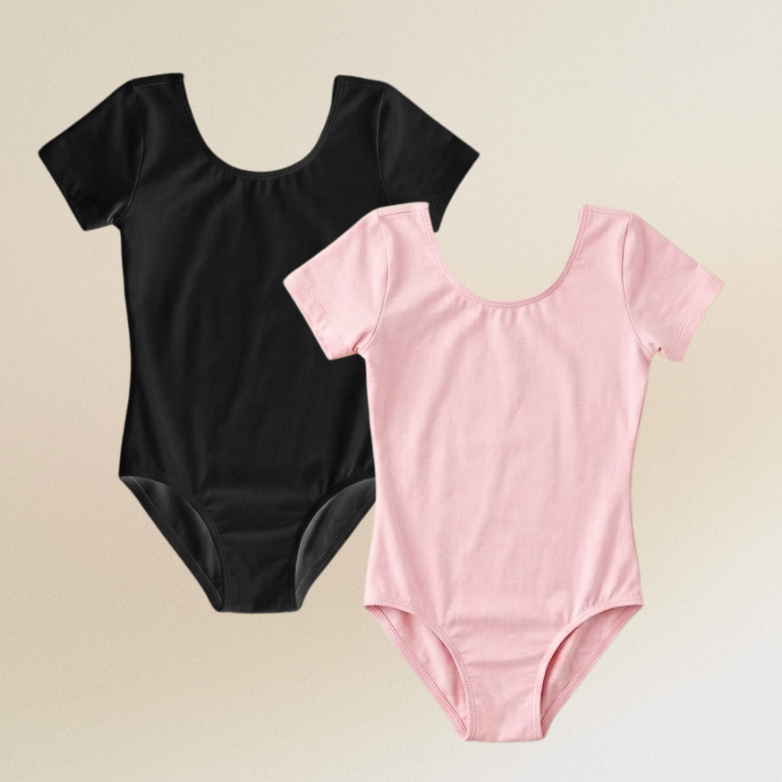 Basic Black/ Pink Leotard