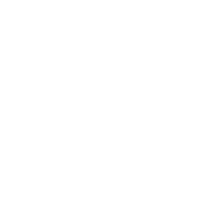 White outline of a bow on a black background.