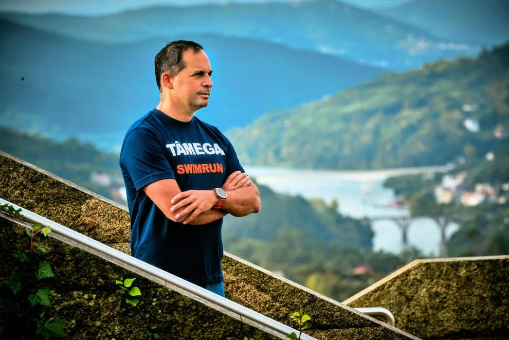 Uma oportunidade única de correr e nadar no coração do rio Tâmega