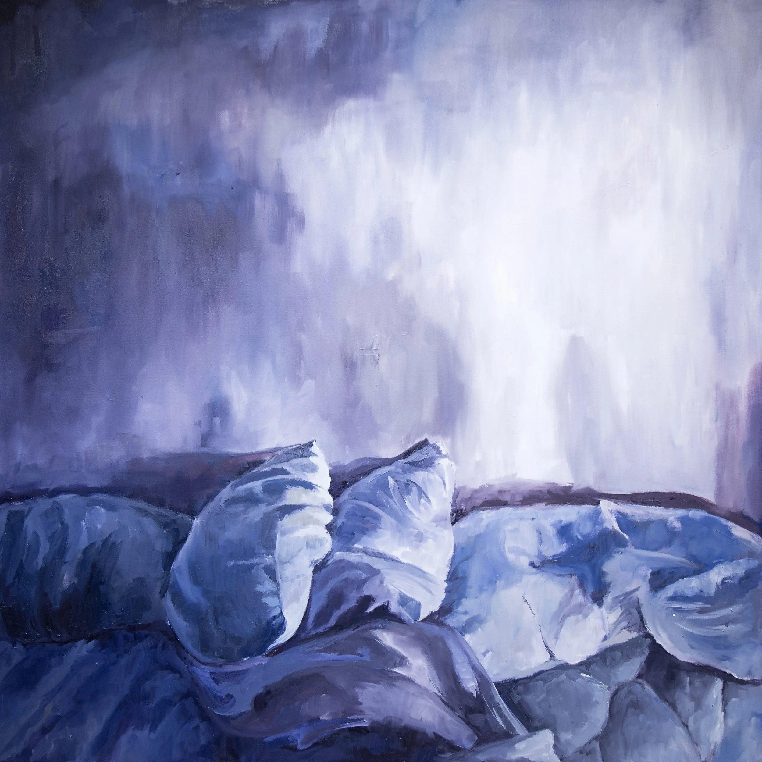 Forever and Ever, 54 x 54, Oil on Canvas