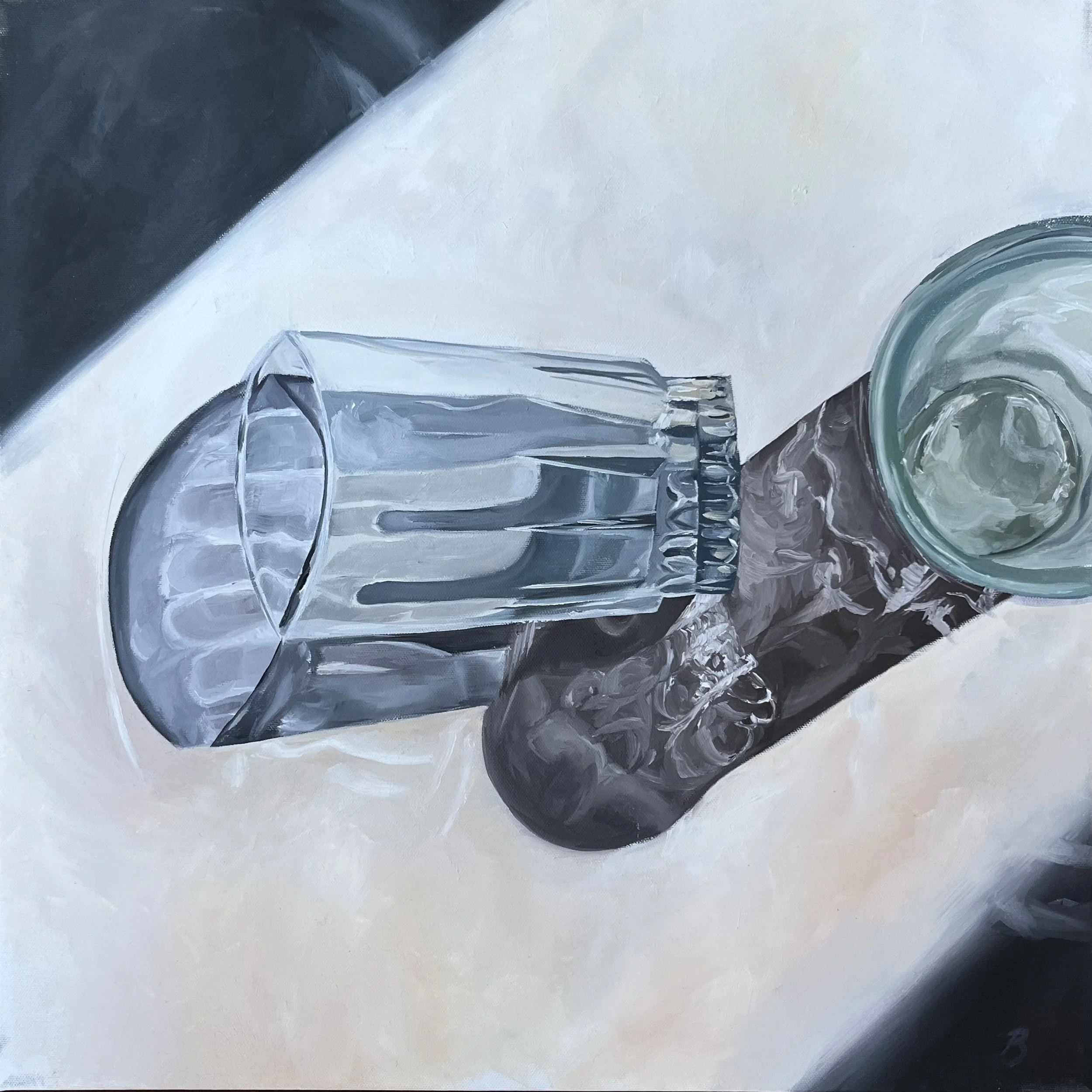 The Allegory, 
24 x 24, Oil on Canvas