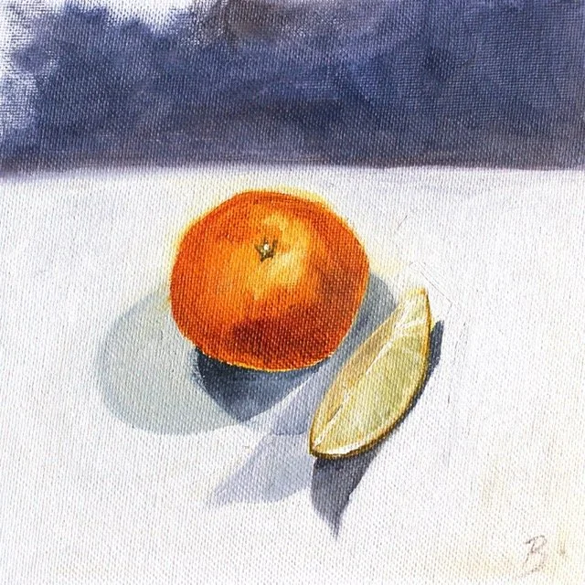 Not Your Cutie, 6 x 6, Oil on Canvas Panel