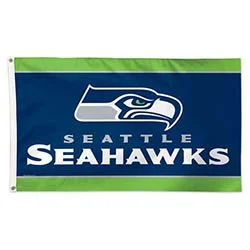 Seattle Seahawks, NFL Team Flag – Full Size 3ft by 5ft