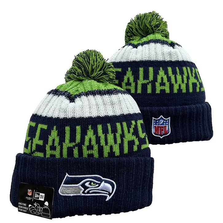 Seattle Seahawks Alternative NFL officially Licensed Beanie – New Era 2024-25