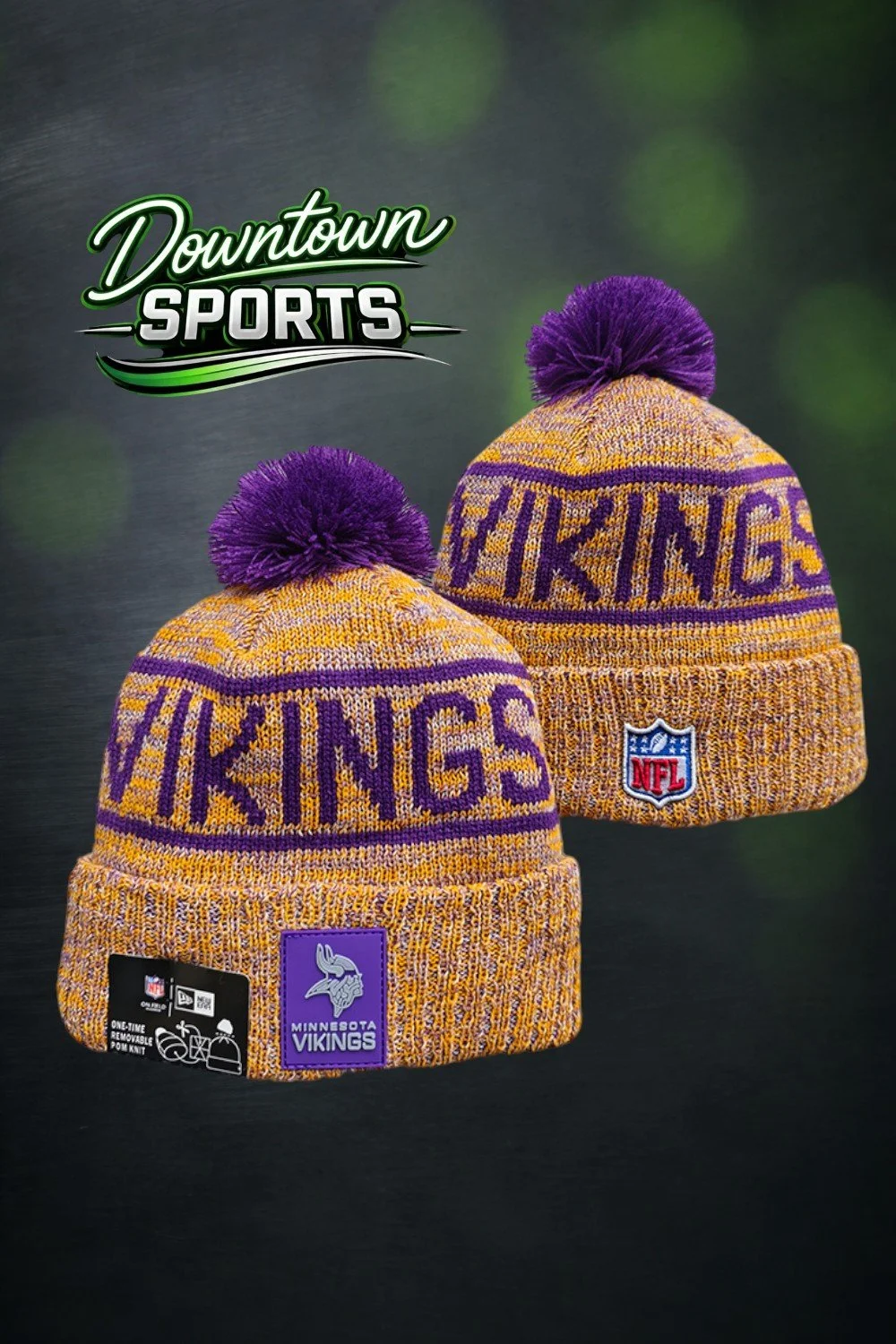 Minnesota Vikings Alternative NFL officially licensed Beanie – New Era 2024-25