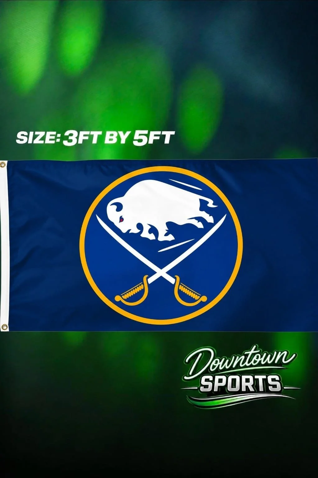 Buffalo Sabres NHL Team Flag – Full Size 3ft by 5ft