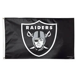 Las Vegas Raiders, NFL Team Flag – Full Size 3ft by 5ft