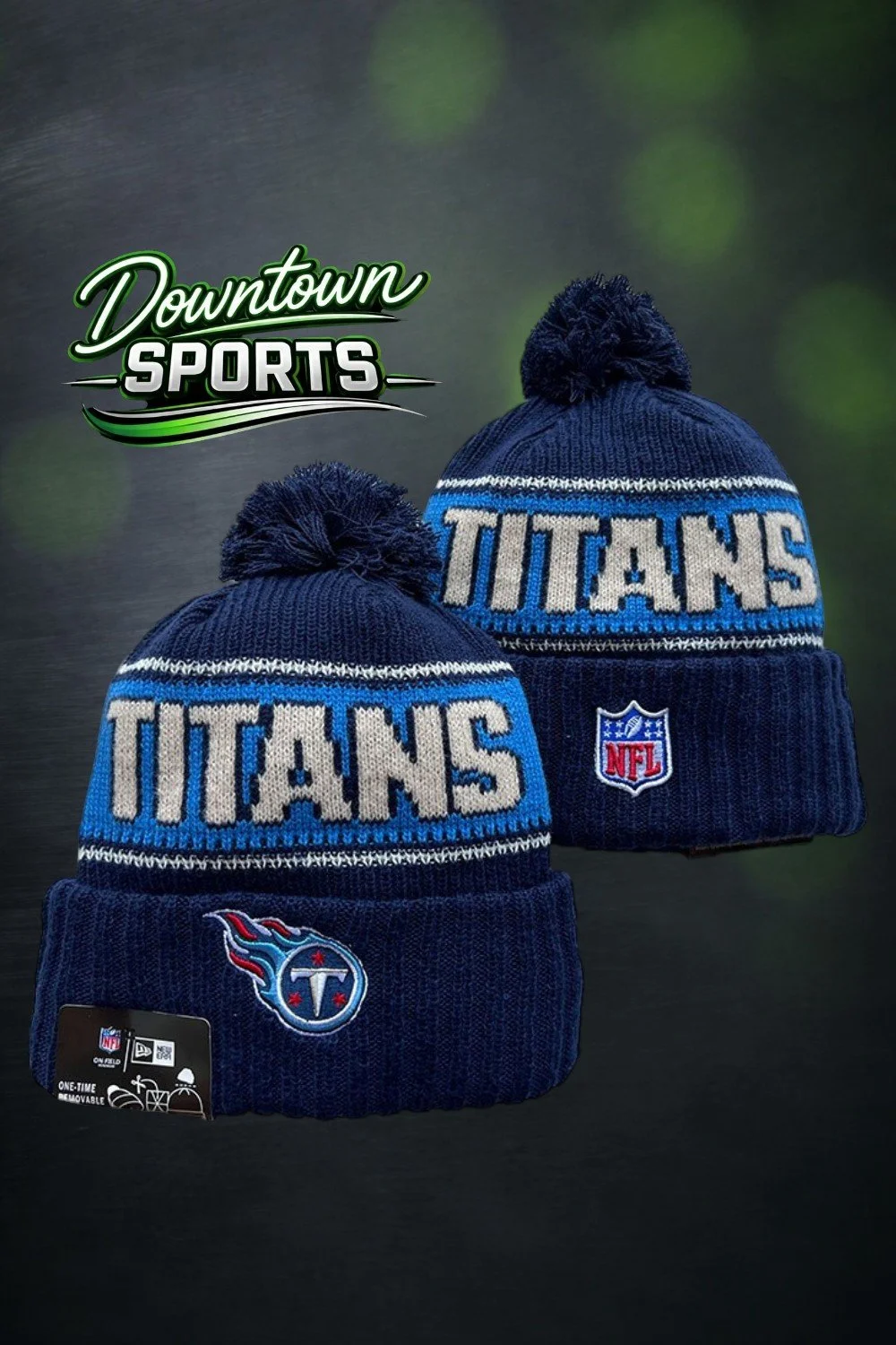 Tennessee Titans Alternative NFL officially Licensed Beanie – New Era 2024-25