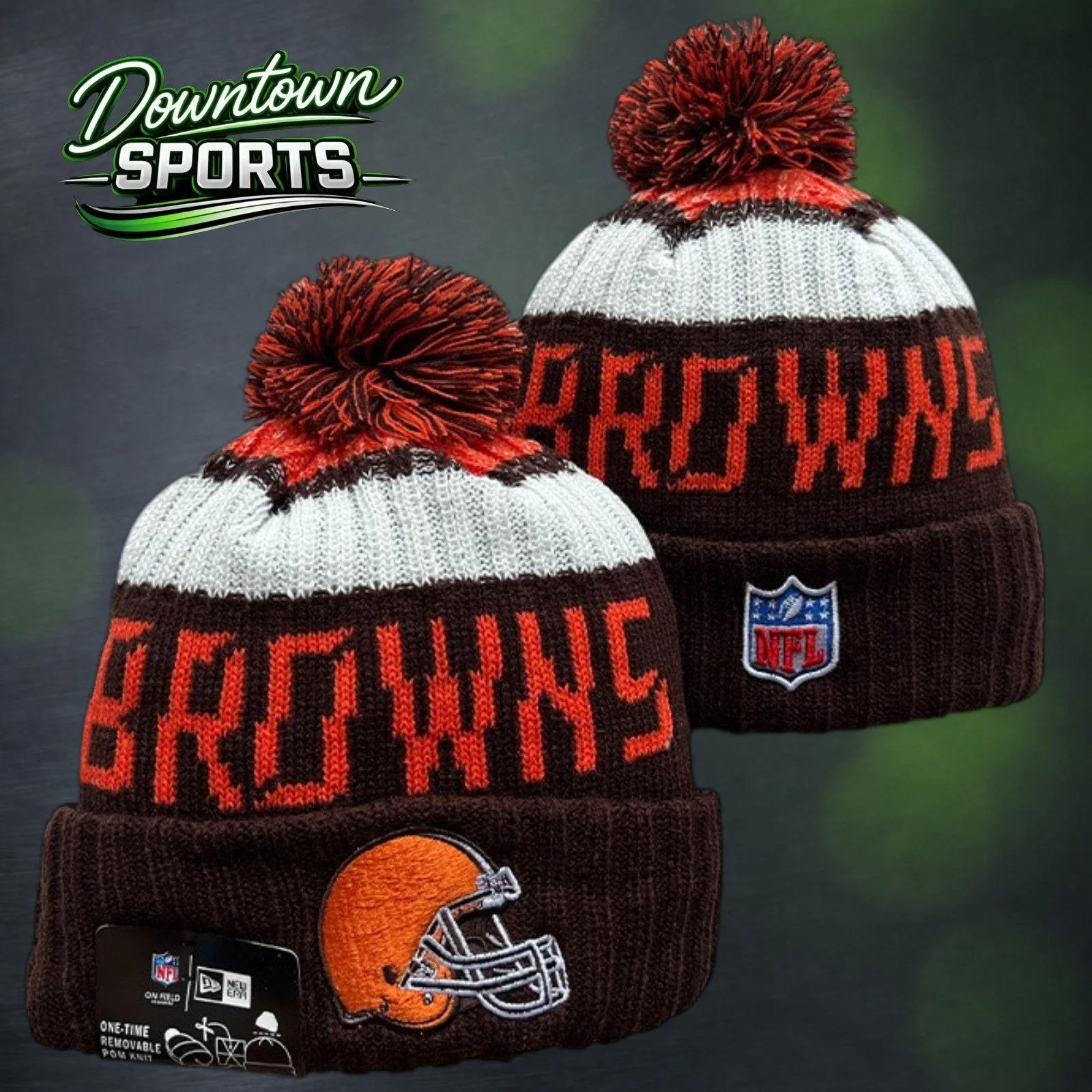 Cleveland Browns NFL Home officially licensed Beanie – New Era 2019