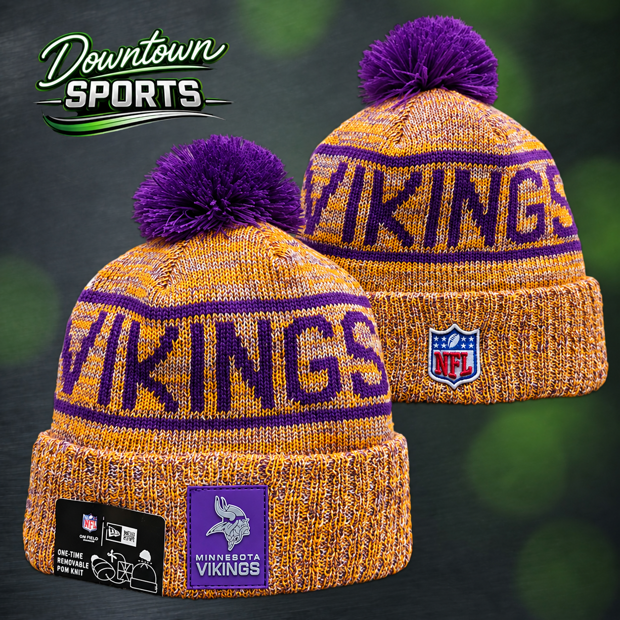 Minnesota Vikings NFL officially licensed Beanie – New Era 2025