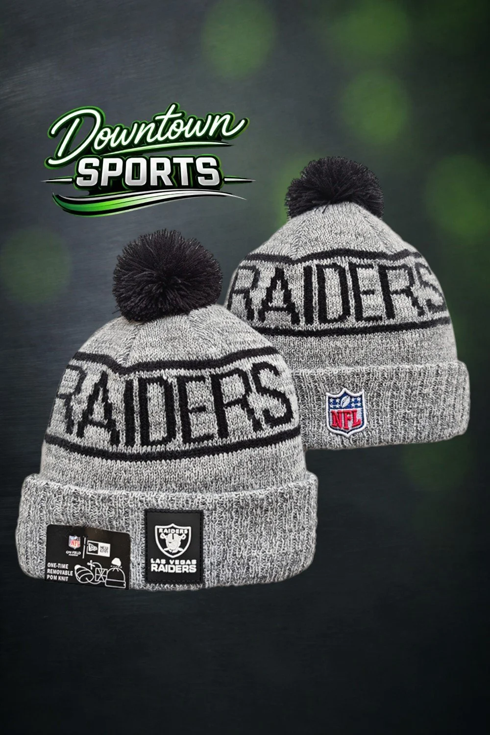 Las Vegas Raiders Alternative NFL officially licensed Beanie – New Era 2024-25