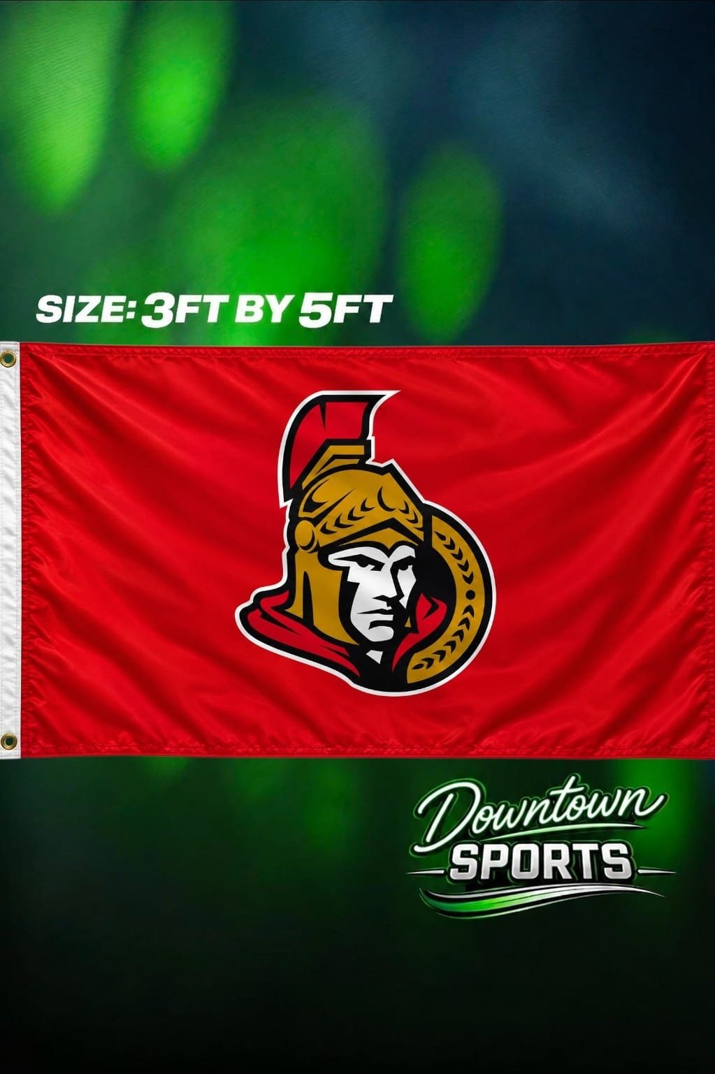 Ottawa Senators NHL Team Flag – Full Size 3ft by 5ft