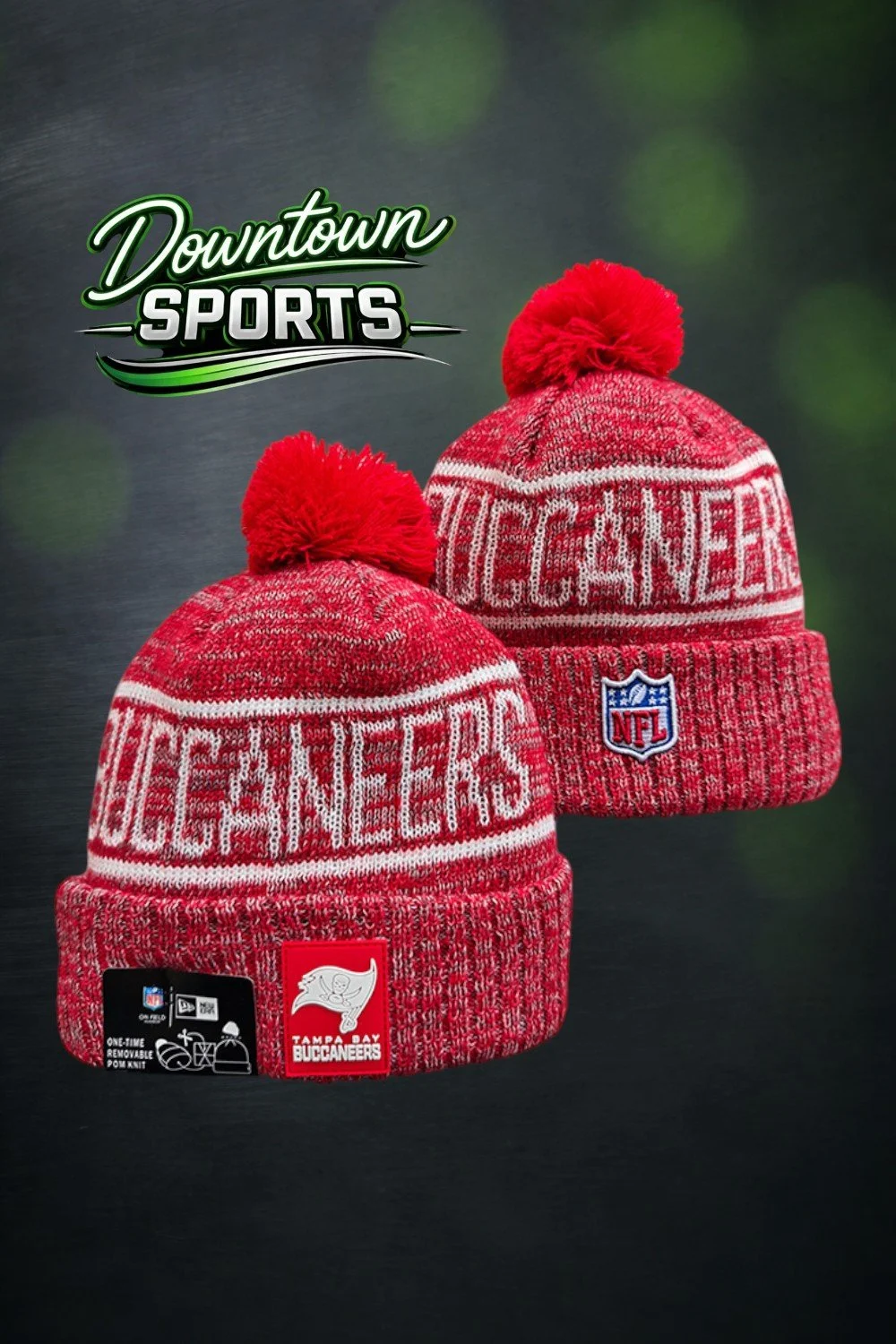 Tampa Bay Buccaneers Alternative NFL officially Licensed Beanie – New Era 2024-25