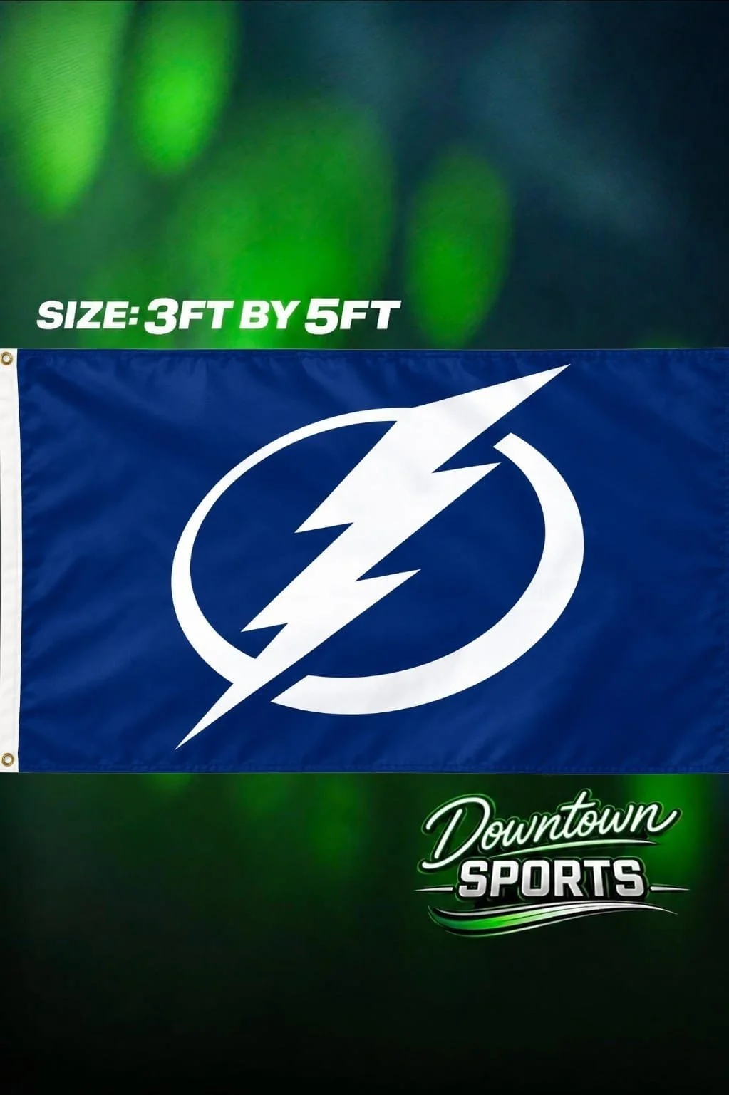 Tampa Bay Lightning NHL Team Flag – Full Size 3ft by 5ft