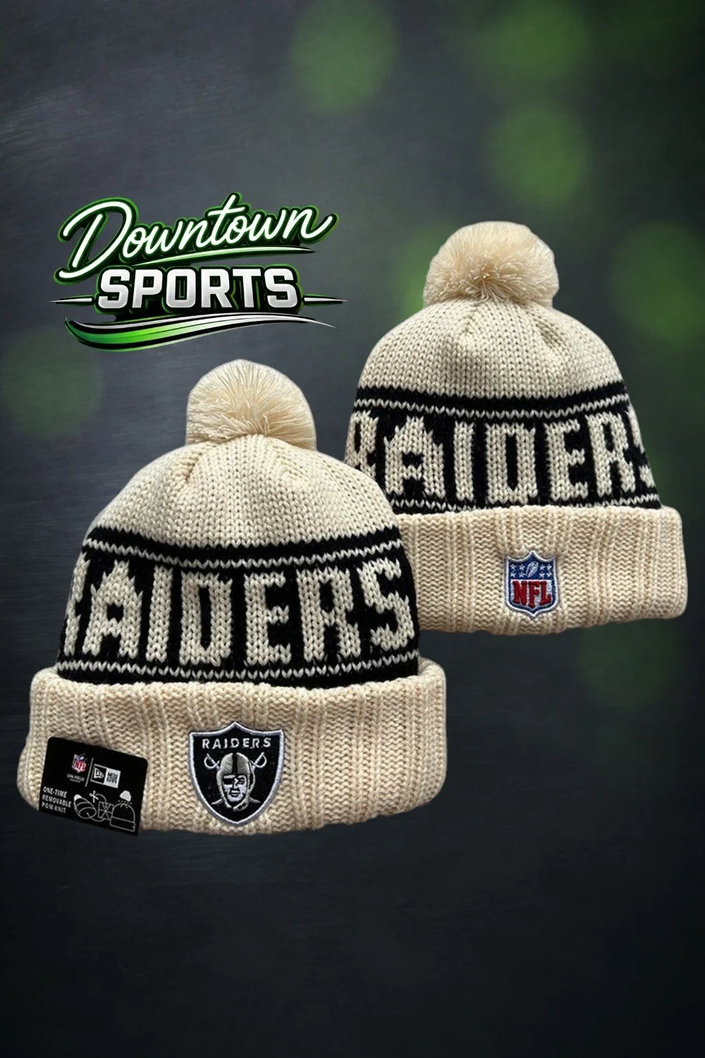 Las Vegas Raiders Alternative NFL officially licensed Beanie – New Era 2024-25